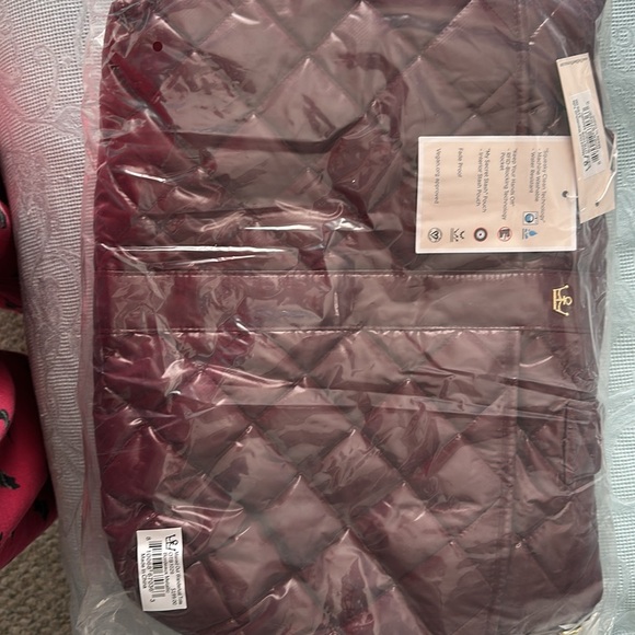 Oliver Thomas Maxed Out Wanderlust Tote Bordeaux NWT - Picture 7 of 7